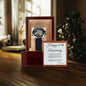 Anniversary Gift for Him - Men's Openwork Watch + Watch Box - Gift Idea For Husband, From Wife