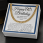 19th Birthday Gift For Her - Necklace For 19 Year Old Birthday - Great Birthday Gift For Men - Jewelry For Guys