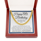 19th Birthday Gift For Her - Necklace For 19 Year Old Birthday - Great Birthday Gift For Men - Jewelry For Guys