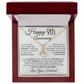 9th Anniversary Gift for Wife - Straighten Your Crown Necklace