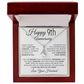 9th Anniversary Gift for Wife - Straighten Your Crown Necklace