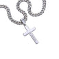 Son Gift - Isaiah 41:9 - 10 - Christian Encouragement - Christian Cross Pendant on Men's Chain Necklace - Great for Christmas, His Birthday, Baptism or Confirmation - Liliana and Liam