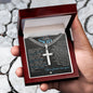 Isaiah 43:2 - 3 - Christian Cross Pendant Necklace - Gift For Our Son - Liliana and Liam