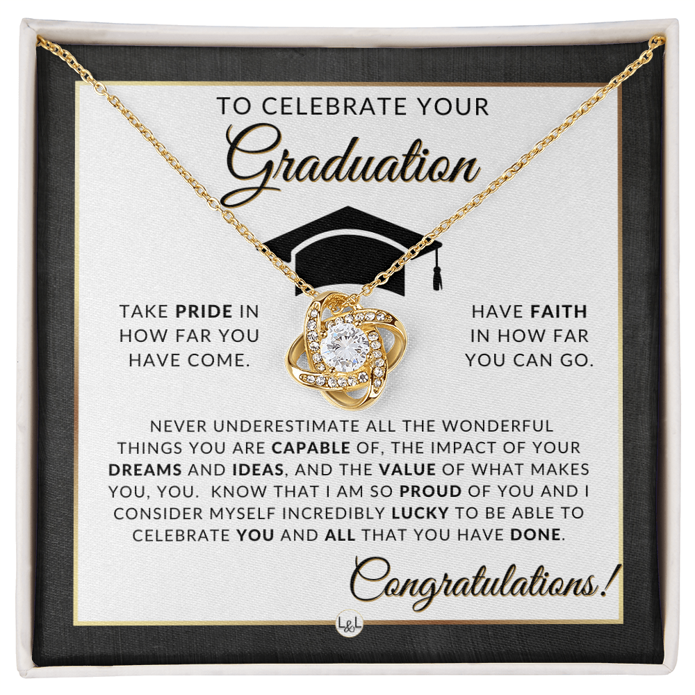 Celebrate your Graduation - Elegant Necklace