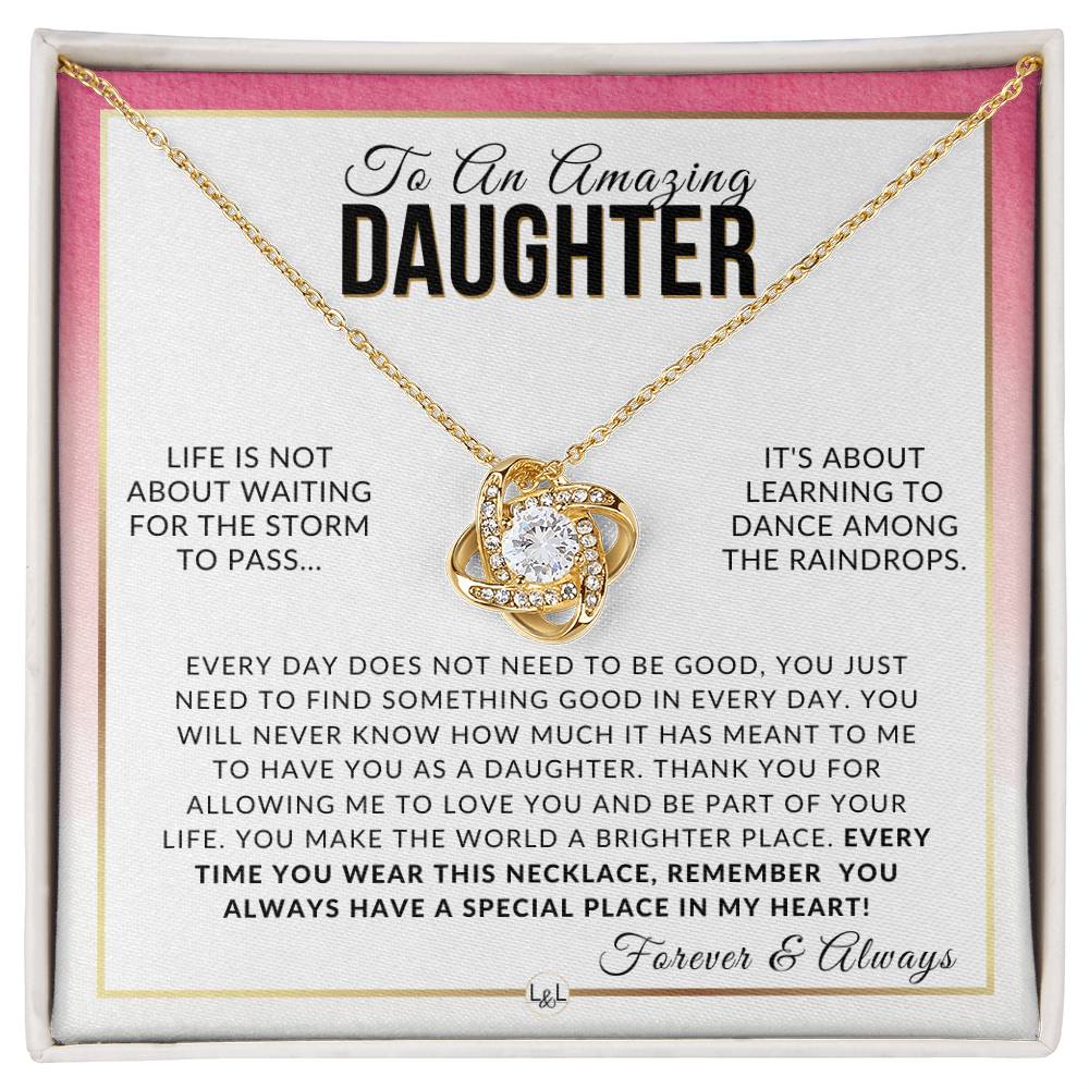 Daughter Gift - Dance - Meaningful Gift For Her Birthday, Christmas or For Graduation - Liliana and Liam