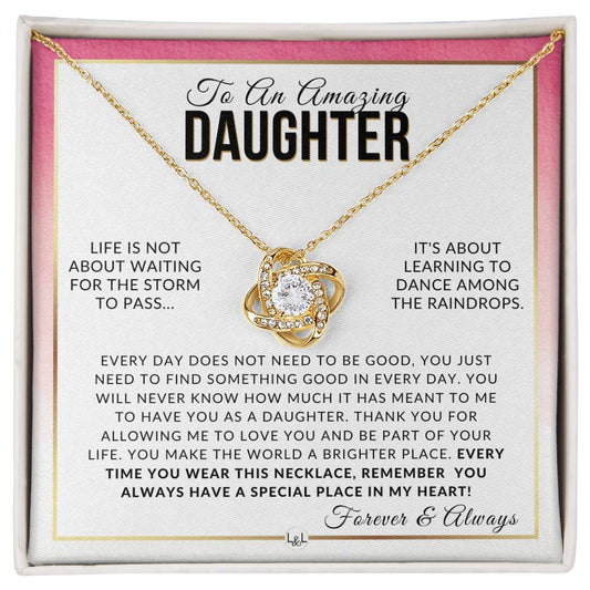 Daughter Gift - Dance - Meaningful Gift For Her Birthday, Christmas or For Graduation - Liliana and Liam