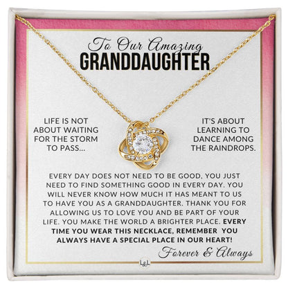 Gift For Our Granddaughter - Dance - Meaningful Granddaughter Gift For Her Birthday, Christmas or For Graduation - Liliana and Liam