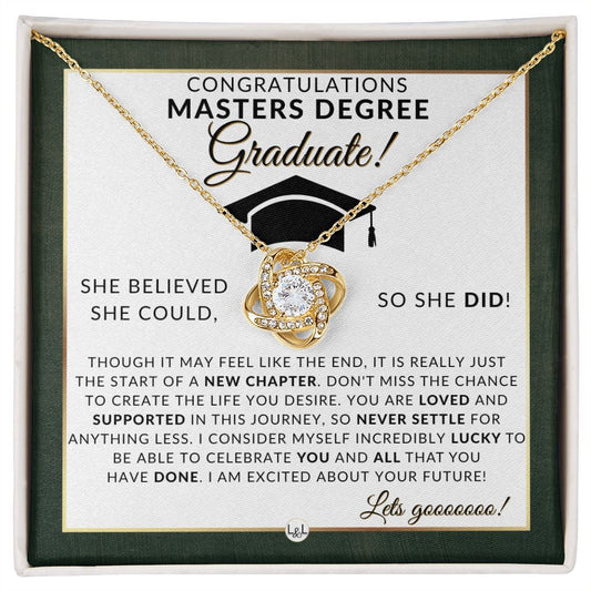 2024 Masters Degree Grad Gifts For Her - 2024 Graduation Gift Idea For Her
