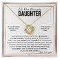Gift For Our Daughter - Be Brave, Be Strong - Meaningful Gift For Her Birthday, Christmas or For Graduation - Liliana and Liam