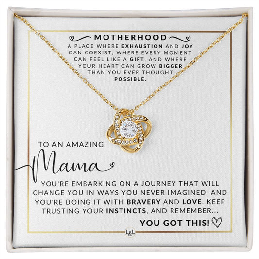 Amazing Mama - Beautiful Pendant Necklace To Celebrate Mom - Great Birthday, Mother's Day or Christmas Gift Idea For Her