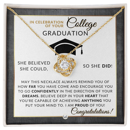 College Graduation Gift For Her - Graduation Gift Idea For Her - Liliana and Liam