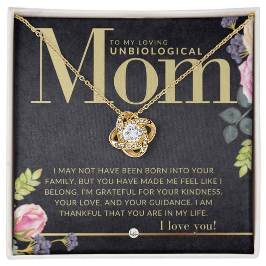 Gift For Unbiological Mom - Present for Stepmom, Bonus Mom, Second Mom, Other Mom - Great For All Occasions- Liliana and Liam