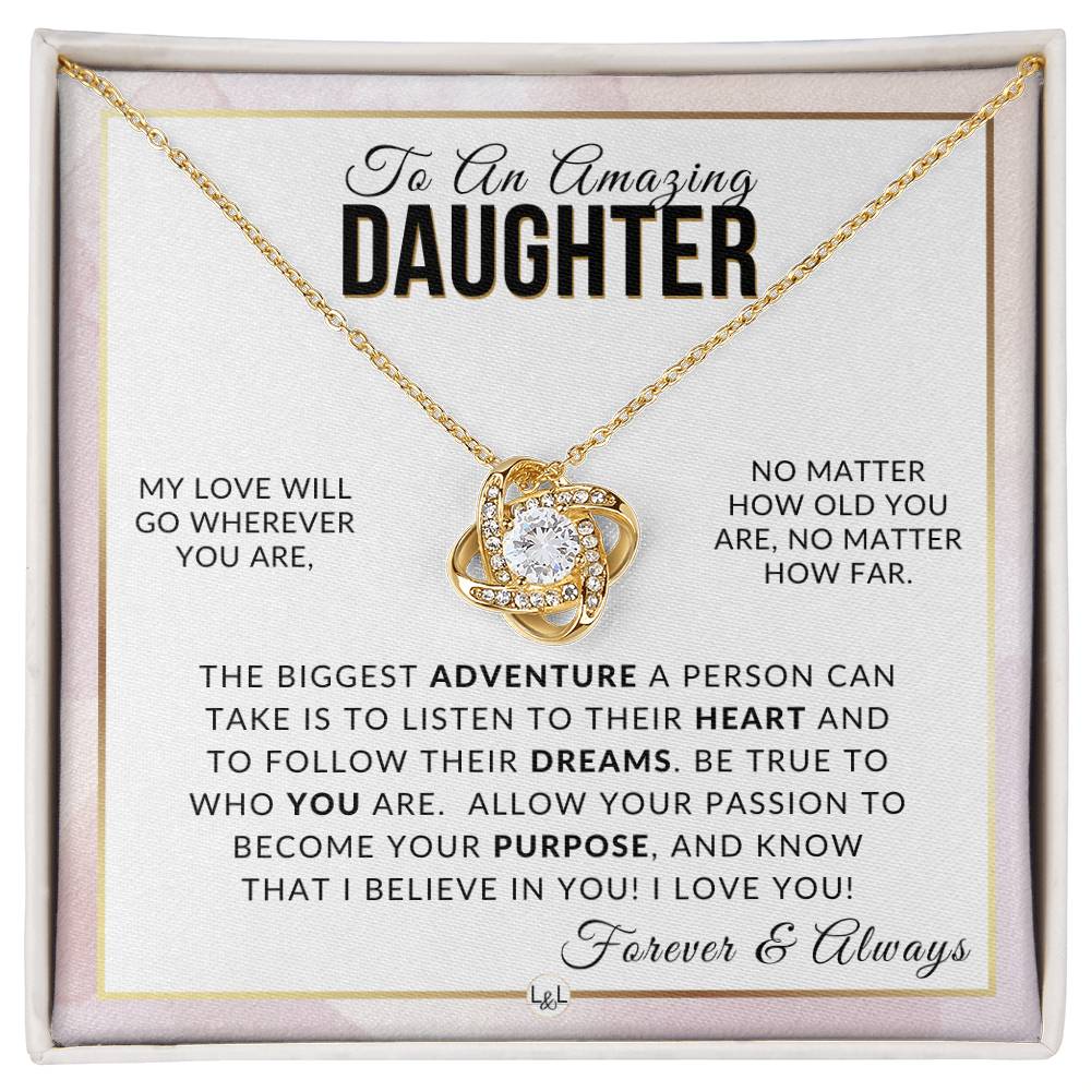 Daughter Gift - Passion to Purpose - Meaningful Gift For Her Birthday, Christmas or For Graduation - Liliana and Liam