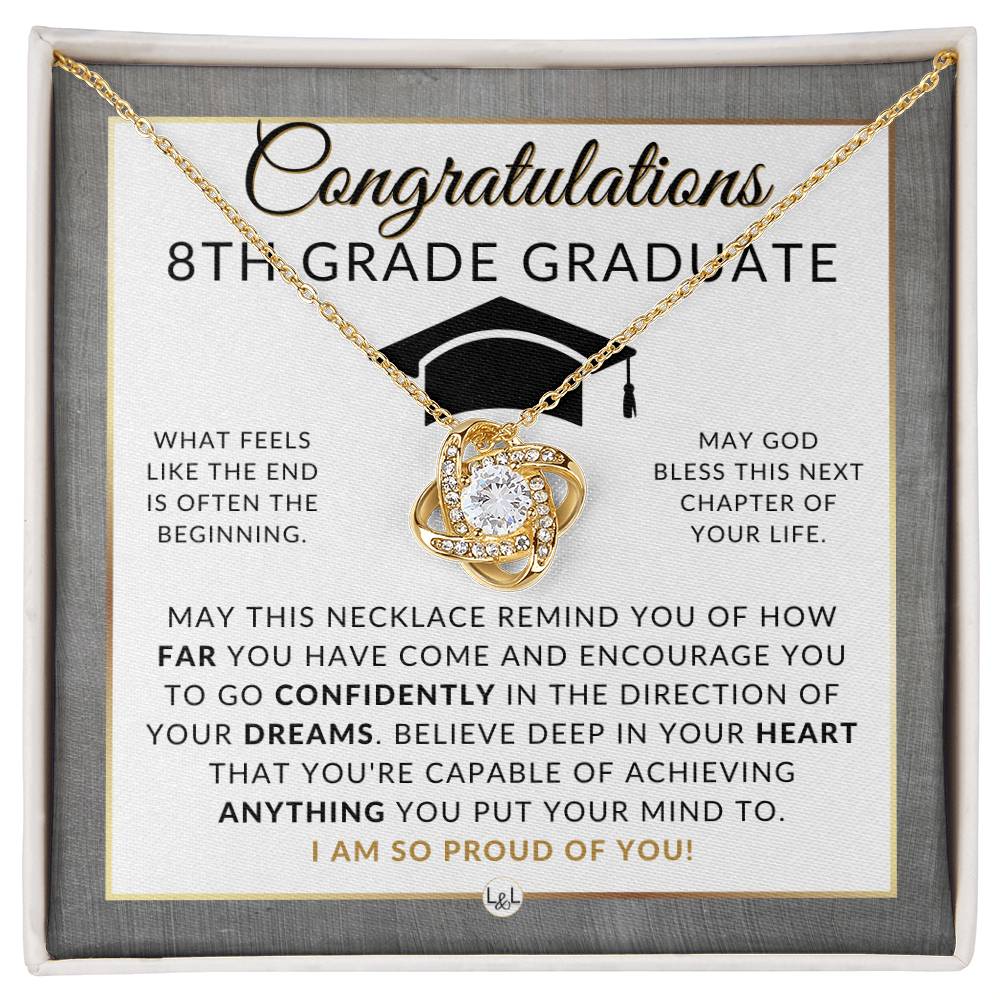 Graduation Gifts For 8th Grade Girl To Celebrate Her 8th Grade Graduation - Middle School Graduation Gifts For 8th Grade Girl - Graduation Gift Idea For Her - Liliana and Liam