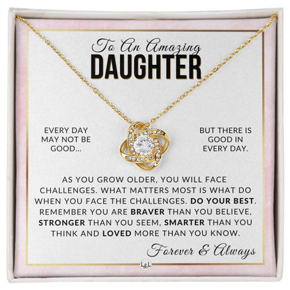 Daughter Gift - Your Best - Meaningful Gift For Her Birthday, Christmas or For Graduation - Liliana and Liam