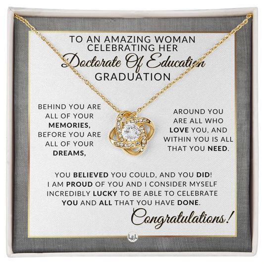 Doctorate of Education Gift - EDD Graduation Gift Idea For Her - Graduation Gift Idea For Her - Liliana and Liam