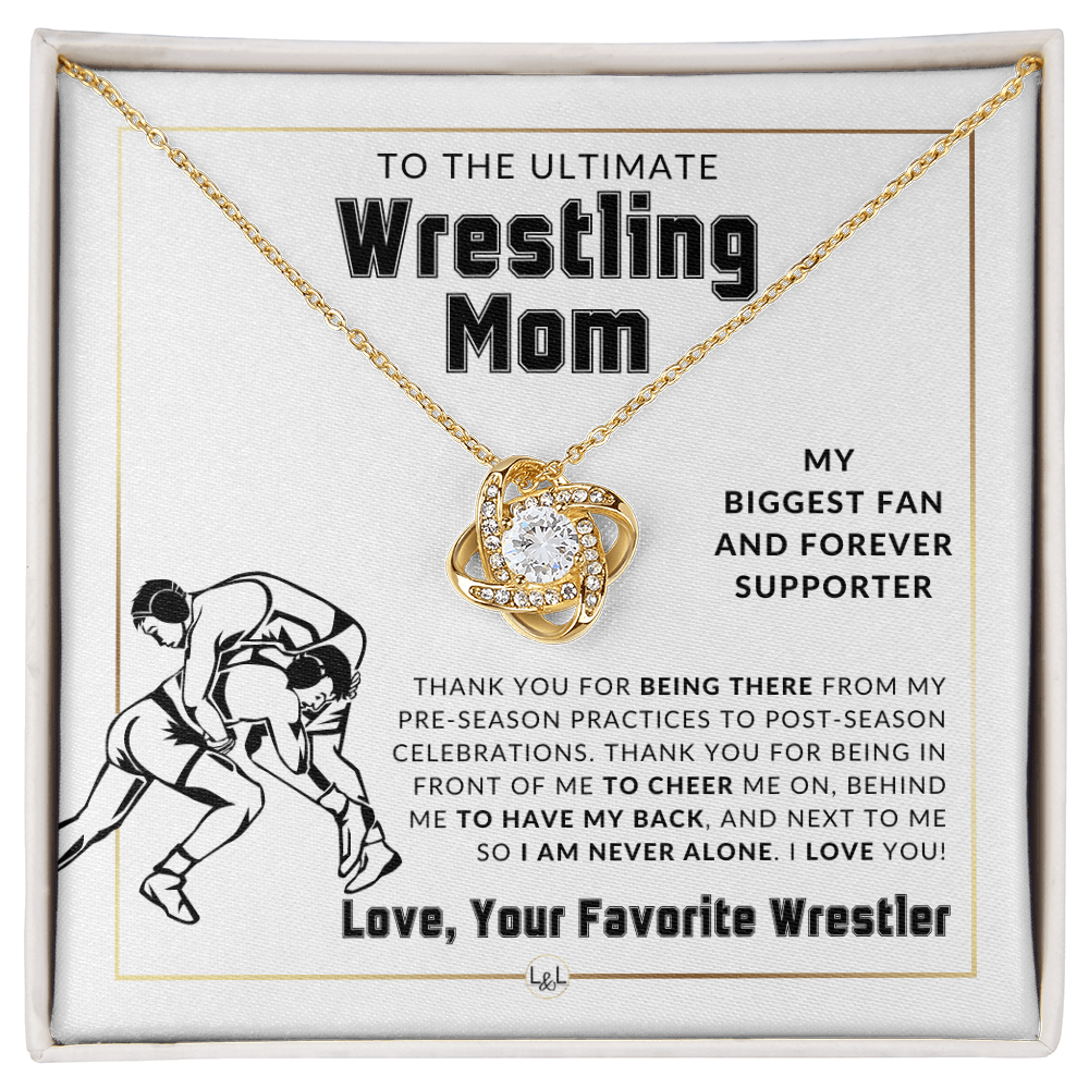 Wrestling Mom Gift - Sports Mom Gift Idea - Great For Mother's Day, Christmas, Her Birthday, Or As An End Of Season Gift - Liliana and Liam