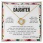 Daughter Gift - I Love You - Meaningful Gift For Her Birthday, Christmas or For Graduation - Liliana and Liam