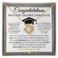Masters Degree Graduation Gift for Her - Graduate School Necklace, Masters Graduate Jewelry, Grad School Gift 2026 - Liliana and Liam