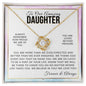 Gift For Our Daughter - I Thank God - Meaningful Gift For Her Birthday, Christmas or For Graduation - Liliana and Liam