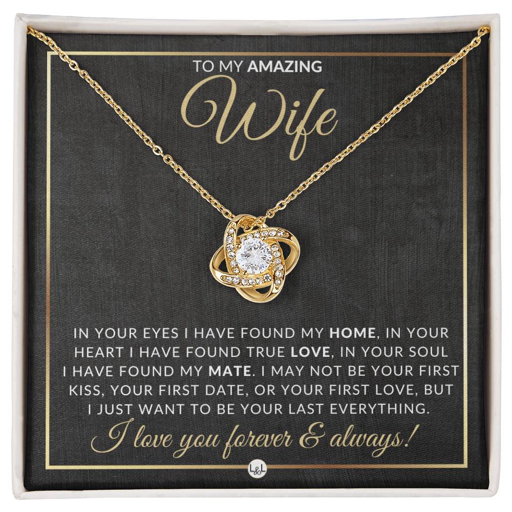 Unique Gift For Wife - Pendant Necklace - Sentimental and Romantic Chr ...