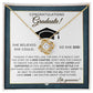 Graduation Party Gift For Her - Beautiful Necklace + Heartfelt Graduation Message - Graduation Gift Idea For Her - Liliana and Liam