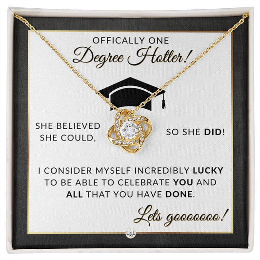 2024 Grad Gift For Her - 2024 Graduation Gift Idea For Her - Officially One Degree Hotter