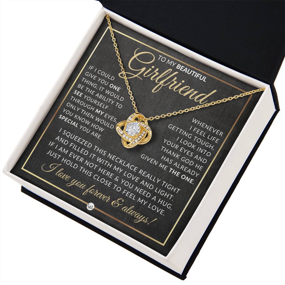 Gift Idea For Girlfriend Who Has Everything - Pendant Necklace - Sentimental and Romantic Christmas Gift, Valentine's Day, Birthday or Anniversary Present
