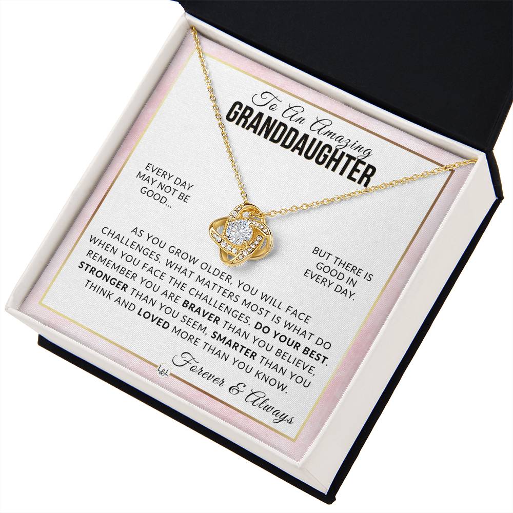 Granddaughter Gift - Your Best - Meaningful Granddaughter Gift For Her Birthday, Christmas or For Graduation