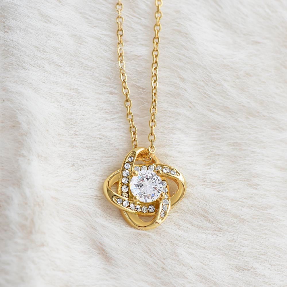 To My Beautiful Wife - Pendant Necklace - Sentimental and Romantic Christmas Gift, Valentine's Day, Birthday, Anniversary