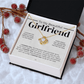 My Beautiful Girlfriend - I Choose You - Thoughtful and Romantic Gift for Her - Soulmate Necklace - Christmas, Valentine's