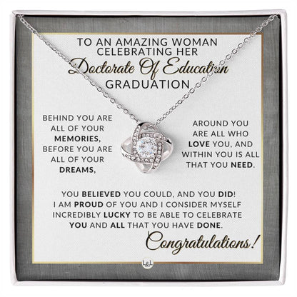 Doctorate of Education Gift - EDD Graduation Gift Idea For Her - Graduation Gift Idea For Her - Liliana and Liam