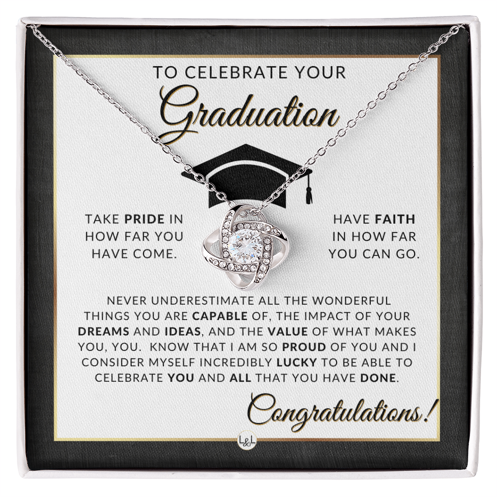 Celebrate your Graduation - Elegant Necklace