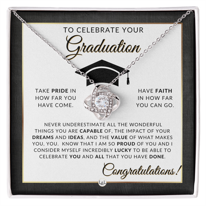 Celebrate your Graduation - Elegant Necklace