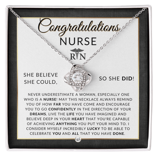 Nurse Graduation Gift for Her, Nursing School, Pinning Ceremony Gift, Graduation Gifts - Liliana and Liam