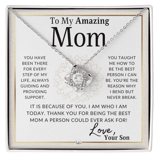Every Step - Gift to Mom, Love Your Son - Liliana and Liam