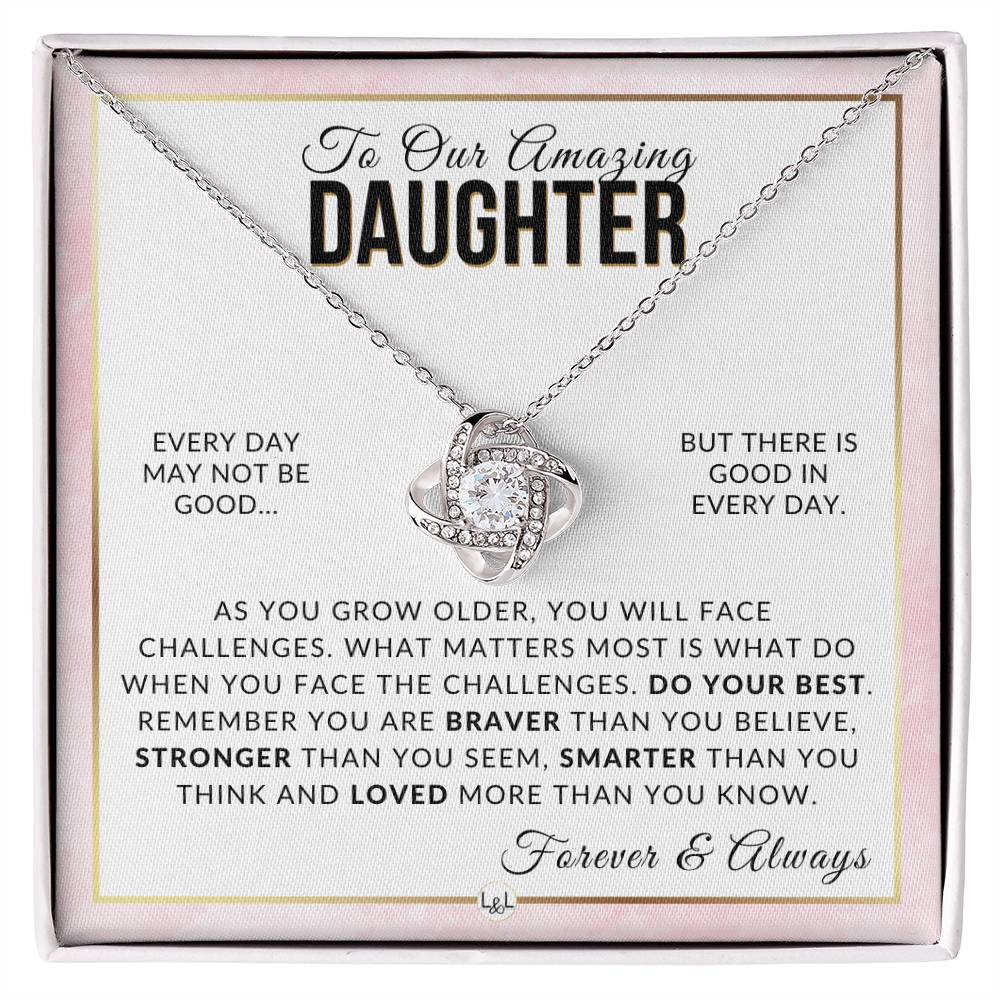 Gift For Our Daughter - Your Best - Meaningful Gift For Her Birthday, Christmas or For Graduation - Liliana and Liam