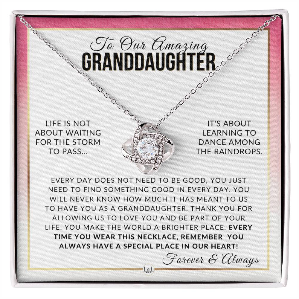 Gift For Our Granddaughter - Dance - Meaningful Granddaughter Gift For Her Birthday, Christmas or For Graduation - Liliana and Liam