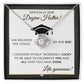 Grad Gift For Her - Meaningful Milestone Necklace - Graduation Gift For Her - One Degree Hotter - Liliana and Liam