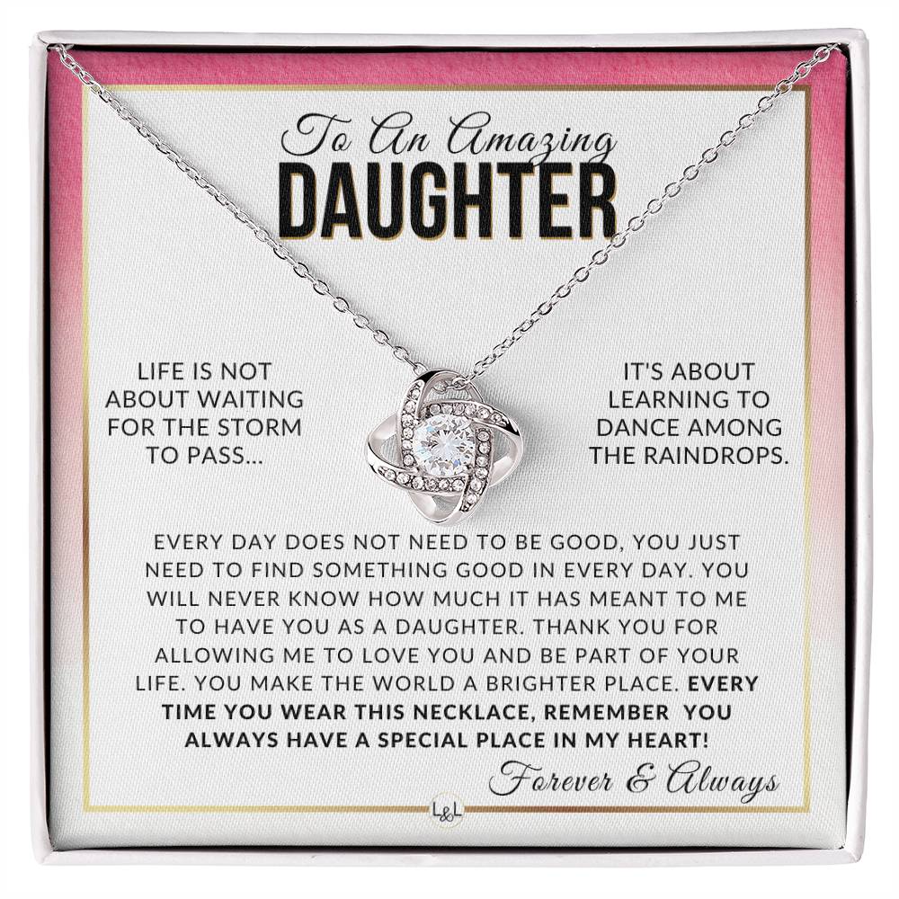 Daughter Gift - Dance - Meaningful Gift For Her Birthday, Christmas or For Graduation - Liliana and Liam
