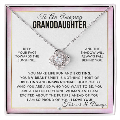 Granddaughter Gift - Stay True - Meaningful Granddaughter Gift For Her Birthday, Christmas or For Graduation - Liliana and Liam