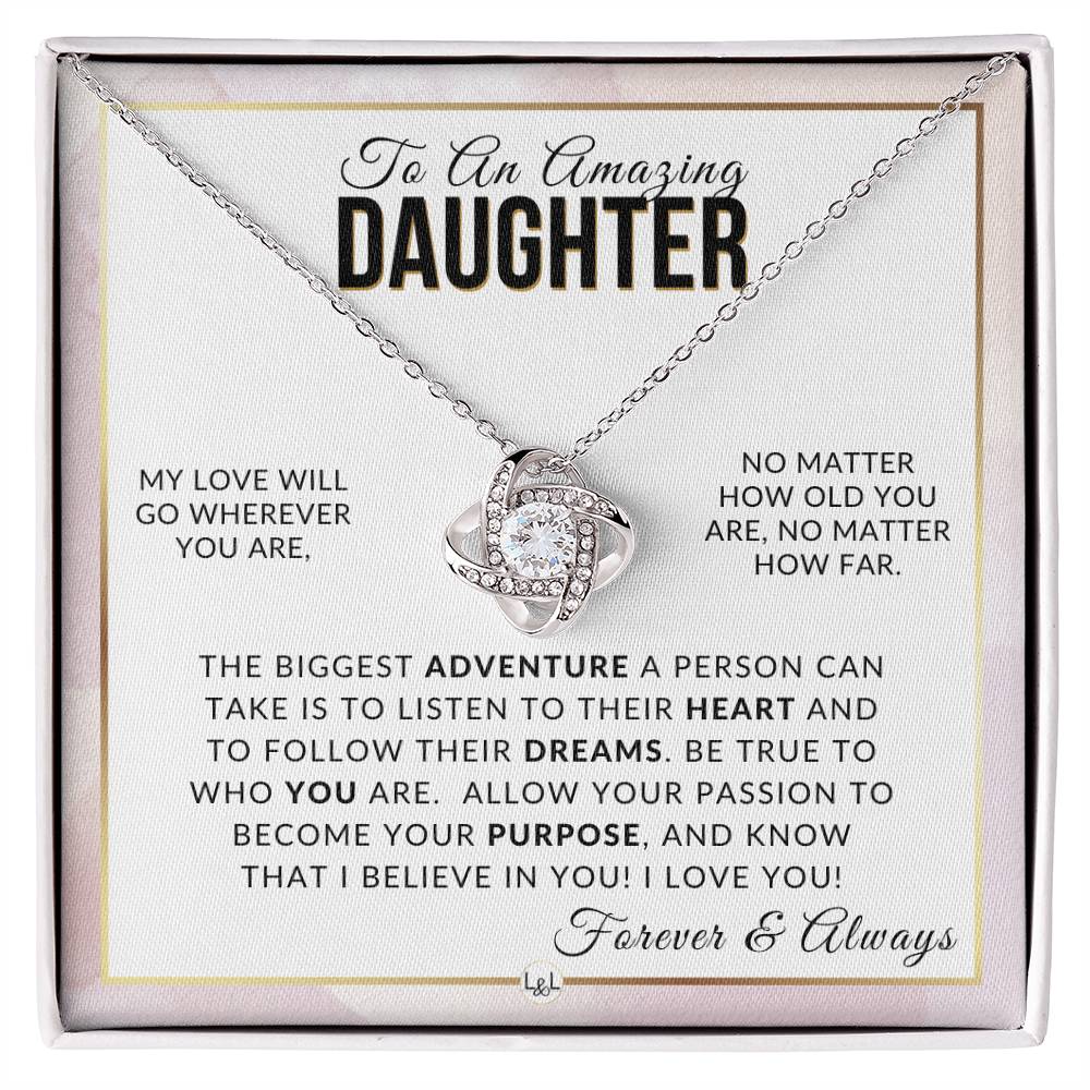 Daughter Gift - Passion to Purpose - Meaningful Gift For Her Birthday, Christmas or For Graduation - Liliana and Liam