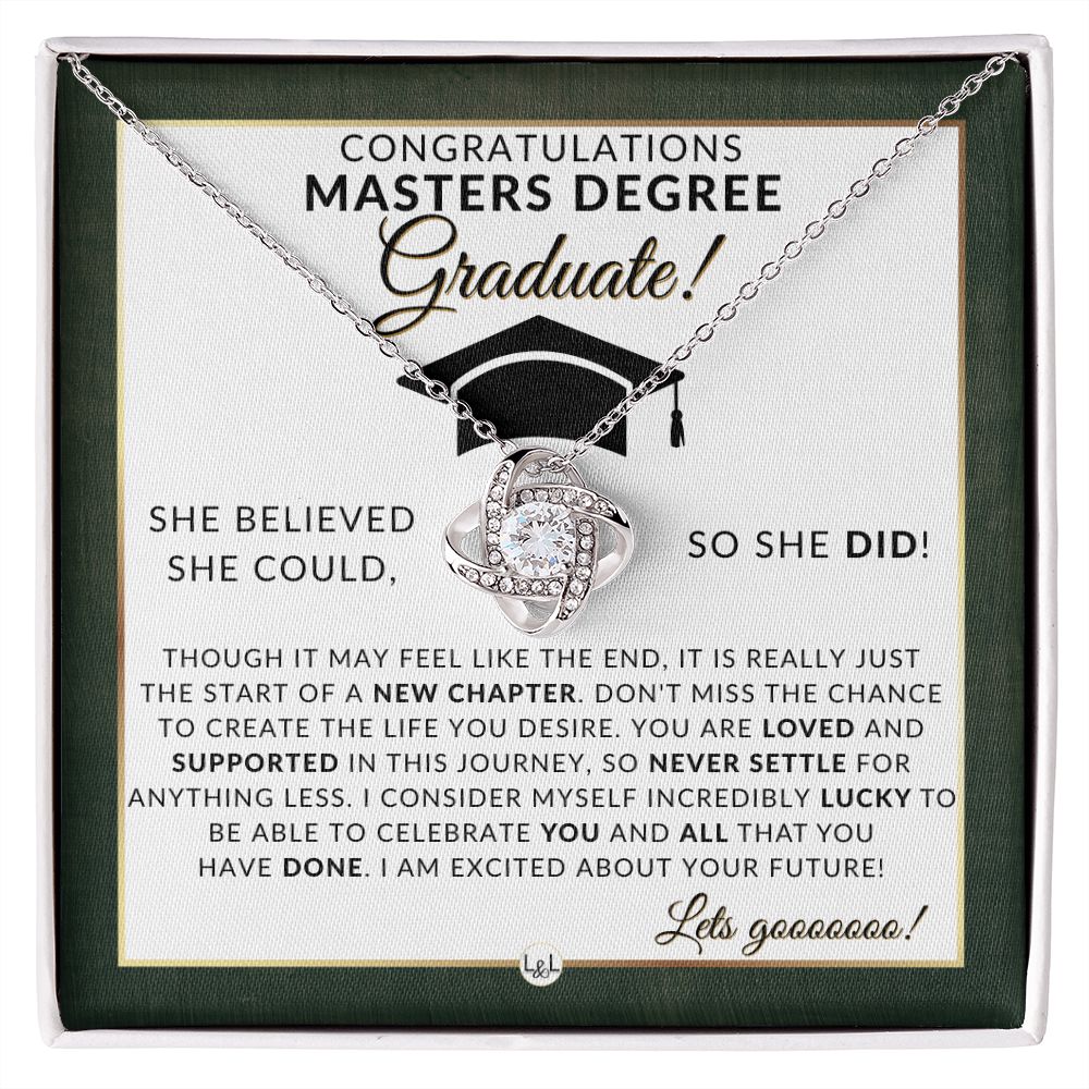 2023 Masters Degree Grad Gifts For Her - 2023 Graduation Gift Idea For Her