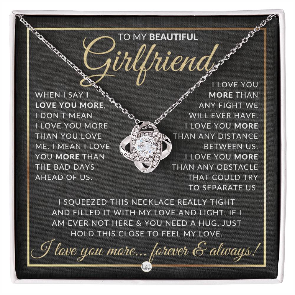 To my beautiful girlfriend sales necklace