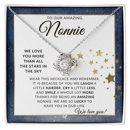 Our Nonnie Gift - Meaningful Necklace - Great For Mother's Day, Christmas, Her Birthday, Or As An Encouragement Gift