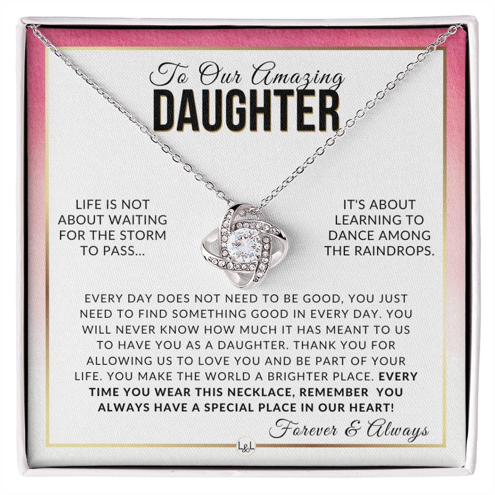 Gift For Our Daughter - Dance - Meaningful Gift For Her Birthday, Christmas or For Graduation - Liliana and Liam