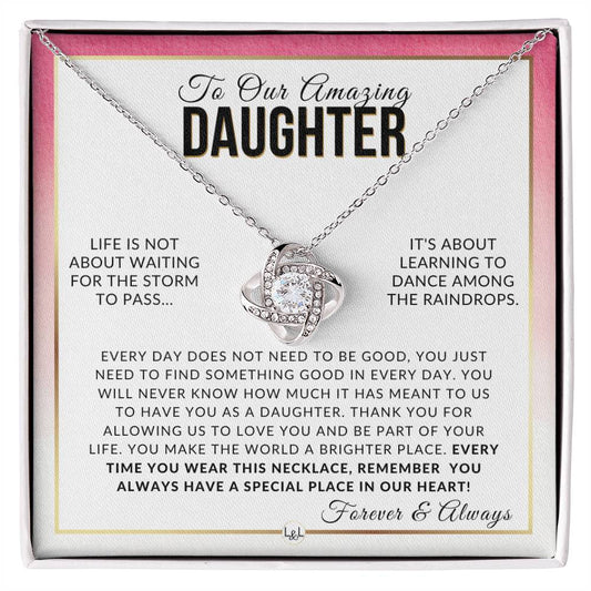 Gift For Our Daughter - Dance - Meaningful Gift For Her Birthday, Christmas or For Graduation - Liliana and Liam