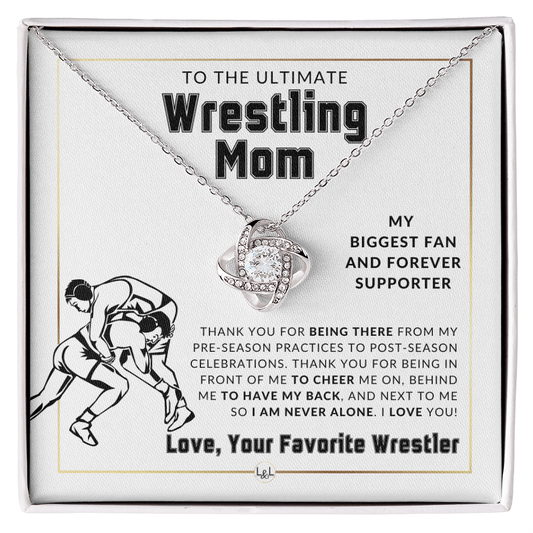 Wrestling Mom Gift - Sports Mom Gift Idea - Great For Mother's Day, Christmas, Her Birthday, Or As An End Of Season Gift - Liliana and Liam