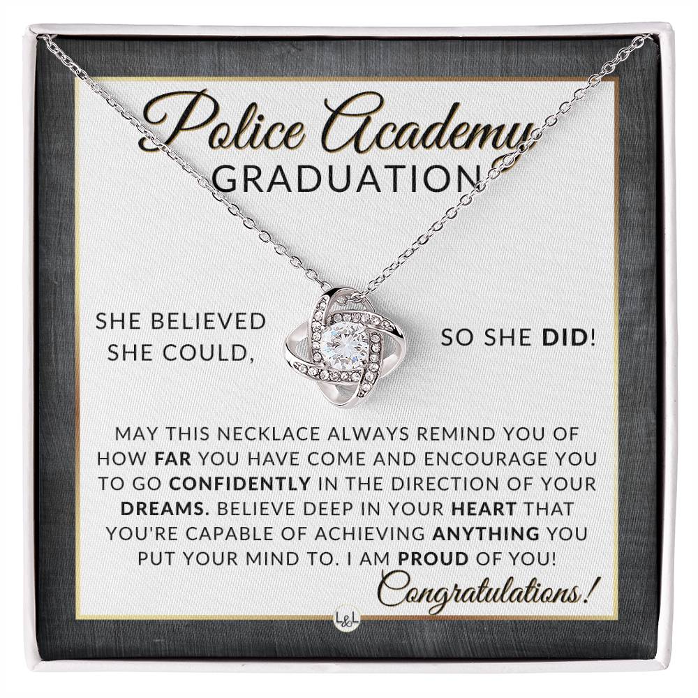 Police Academy Graduation Gift For New Female Police Officer