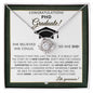 PhD Grad Gifts For Her Meaningful Milestone Necklace - Perfect Grad Gift For Completing Her Doctorate - Liliana and Liam